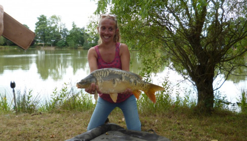A carp from Lillybelle, Laura Osman, Aug 2014
