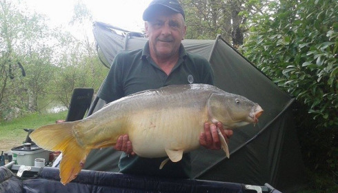 A 27 lb carp from Lillybelle, Paul Jordan, Apr 2017