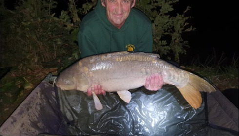 A 28 lb carp from Lillybelle, Alan Squire, Sep 2019