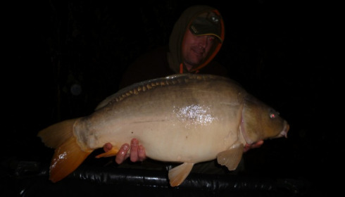 A 23 lb 1 oz carp from Lillybelle, Simon Green, Aug 2015