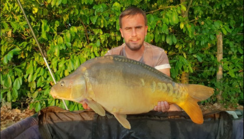 A 25 lb carp from Lillybelle, Jason Ostler, Sep 2018