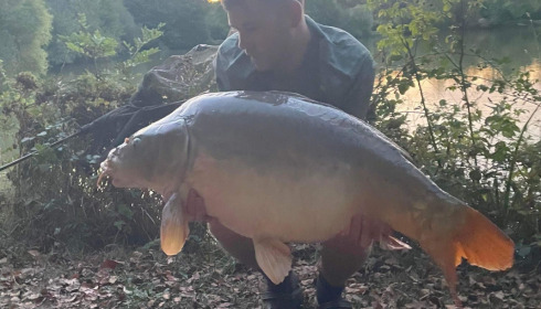 A 44 lb fish from Lillybelle, Ben Wright, Aug 2022