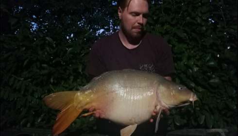 A 21 lb 7 oz carp from Lillybelle, Ollie Hancock, Sep 2018