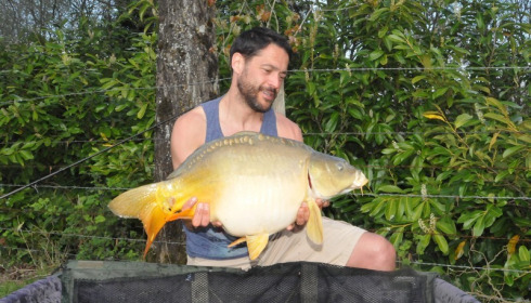 A 25 lb 3 oz carp from Lillybelle, Simmo, Apr 2017
