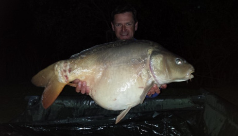 A 37 lb 4 oz carp from Lillybelle, Richard Bandy, May 2016