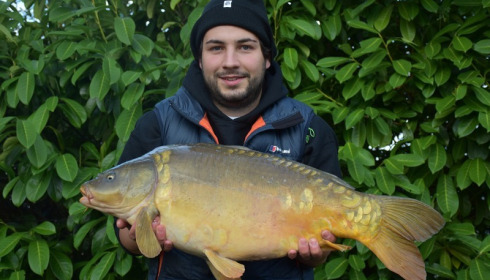 A 22 lb 12 oz carp from Lillybelle, Alex Cook, Oct 2016