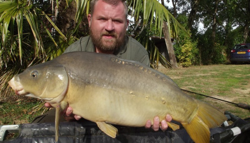 A 22 lb 3 oz carp from Lillybelle, Eddie Hudson, Oct 2016