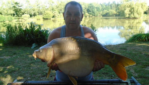 A 22 lb carp from Lillybelle, Martin Smith, Jun 2017