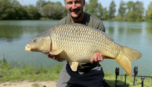A 32 lb carp from Lillybelle, Brad, May 2023