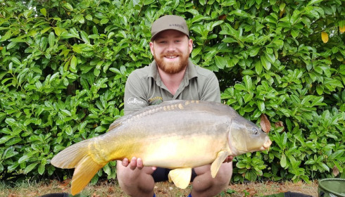 A carp from Lillybelle, Luke Shaw, Aug 2017