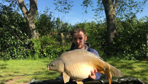 A 20 lb carp from Lillybelle, Dean Avanesian, May 2018