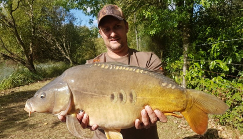 A 20 lb carp from Lillybelle, Martin Daws, Sep 2016