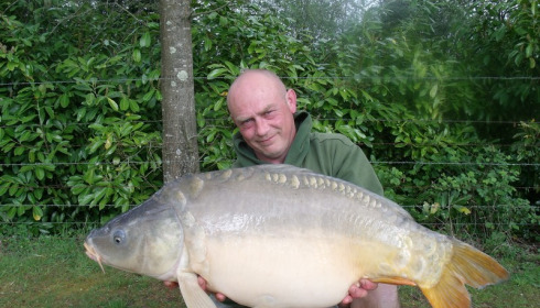 A 28 lb 2 oz carp from Lillybelle, Shaun Docksey, Apr 2017