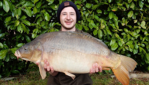 A 25 lb carp from Lillybelle, Jason Hewitt, May 2017