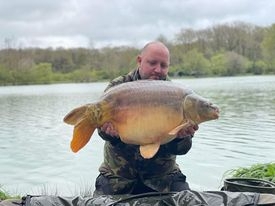 A 37 lb fish from Lillybelle, Steve Fenton, Apr 2022