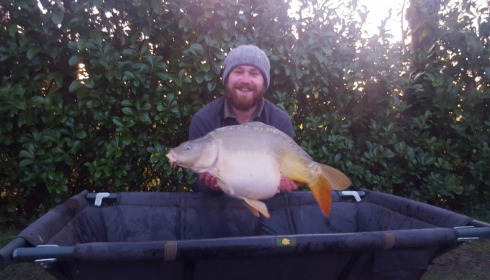 A 24 lb 8 oz carp from Lillybelle, Luke Shaw, Apr 2016