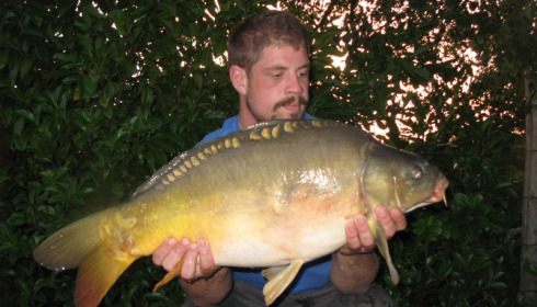 A 20 lb carp from Lillybelle, Thomas Hocking, Sep 2015