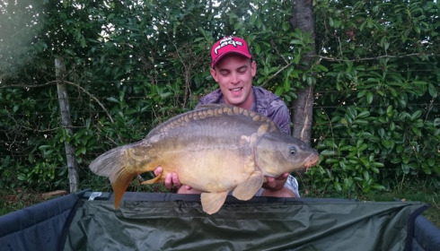 A 20 lb carp from Lillybelle, Chris Taylor, Sep 2015