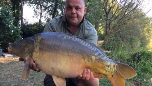 A 26 lb 2 oz carp from Lillybelle, Richard Owen, Sep 2014