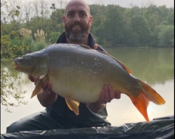A 28 lb carp from Lillybelle, Carl Griffin, Oct 2019