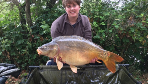 A 34 lb 1 oz carp from Lillybelle, Danny Kennedy, Jul 2015