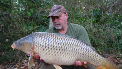 A 22 lb carp from Lillybelle, Brian Edwards, Sep 2018