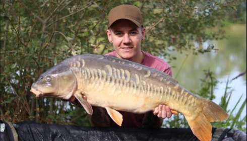 A 26 lb 8 oz carp from Lillybelle, Thomas Cooper, Aug 2018