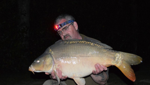 A 28 lb carp from Lillybelle, David Tomkinson, Oct 2015