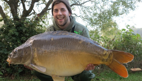 A 43 lb 4 oz carp from Lillybelle, James Graham, Oct 2016