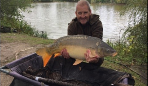 A 30 lb carp from Lillybelle, Tim Booth, Sep 2019