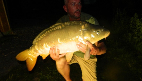 A 22 lb 8 oz carp from Lillybelle, Jon Blackall, May 2017
