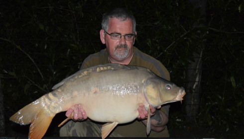 A 26 lb carp from Lillybelle, David Tomkinson, Oct 2015