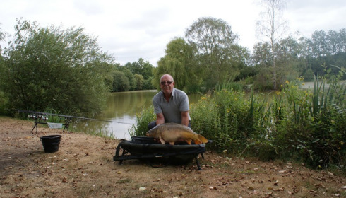 A 22 lb 4 oz carp from Lillybelle, Chris Bussey, Aug 2016