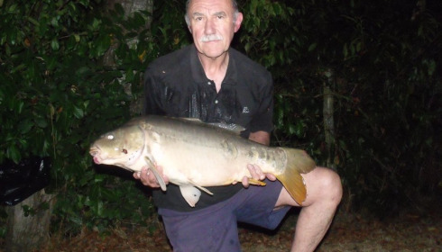 A 24 lb 9 oz carp from Lillybelle, Alf Dack, Sep 2016