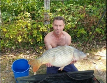 A 38 lb 12 oz carp from Lillybelle, Paul Turpin, Aug 2019