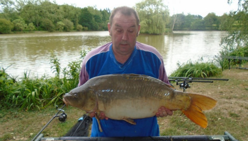 A 24 lb carp from Lillybelle, Martin Smith, Jun 2017