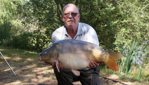A 28 lb 8 oz carp from Lillybelle, Chris Bussey, Aug 2016