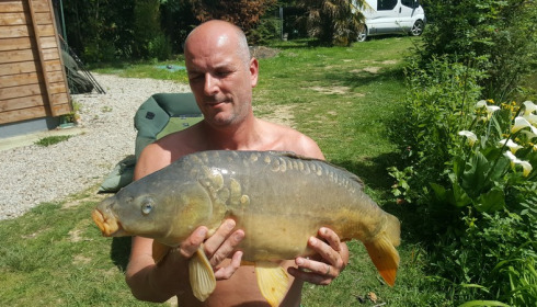 A carp from Lillybelle, Jon Blackall, May 2017