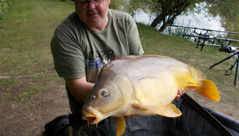 A 22 lb carp from Lillybelle, Ray Poolman Jnr, May 2017