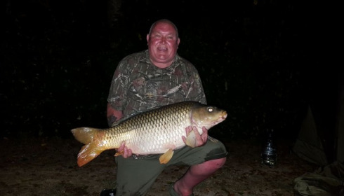A 30 lb carp from Lillybelle, Kevin Shepherd, Jun 2017