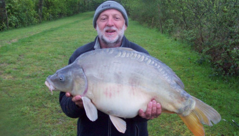 A 29 lb carp from Lillybelle, Roy Cookson, Apr 2016