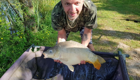 A carp from Lillybelle, Peter Catlow, May 2018