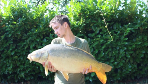 A 28 lb 3 oz carp from Lillybelle, Martin Holland, Aug 2018