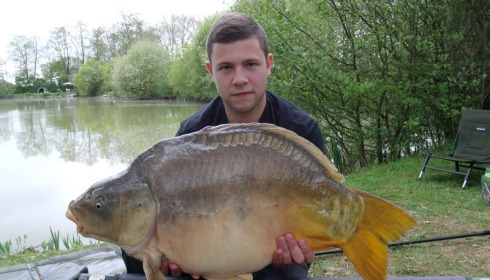 A 22 lb 2 oz carp from Lillybelle, Sam Vernon, Apr 2017