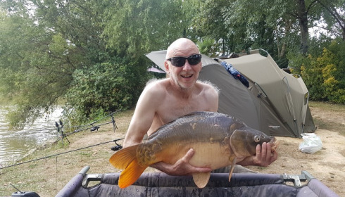 A 20 lb carp from Lillybelle, Roy Cookson, Aug 2017