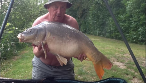 A 30 lb 4 oz carp from Lillybelle, Keith Markahm, Jul 2018