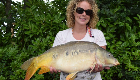 A carp from Lillybelle, Emily Blake, Aug 2015