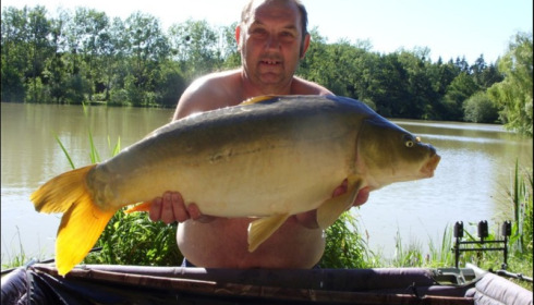 A 23 lb carp from Lillybelle, Martin Smith, Jun 2018
