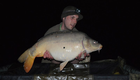 A 37 lb carp from Lillybelle, Tom Berrisford, Apr 2016