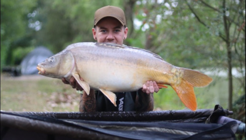 A 24 lb 8 oz carp from Lillybelle, Thomas Cooper, Aug 2018